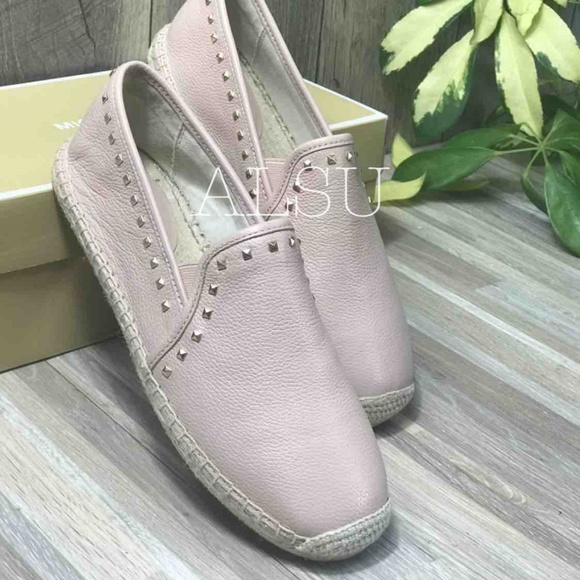 Michael Kors Hastings Espadrille Leather Ballet - Picture 4 of 8